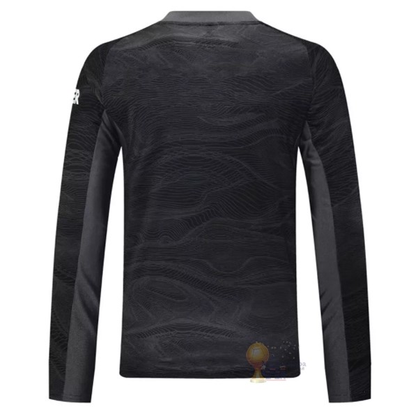 Calcio Maglie Away Manica lunga Portiere Manchester United 2021 2022 Nero
