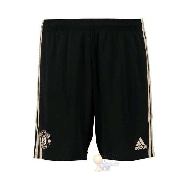 Calcio Maglie Away Pantaloni Manchester United 2019 2020 Nero