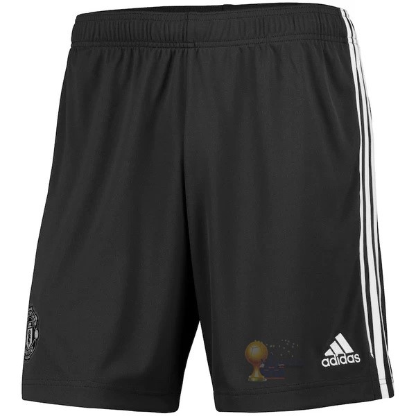 Calcio Maglie Away Pantaloni Manchester United 2020 2021 Nero