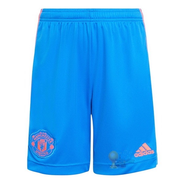 Calcio Maglie Away Pantaloni Manchester United 2021 2022 Blu