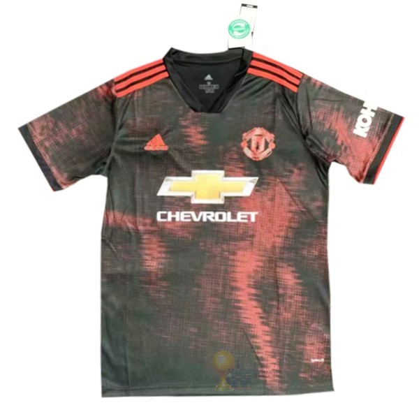 Calcio Maglie Formazione Manchester United 2019 2020 Nero Rosso