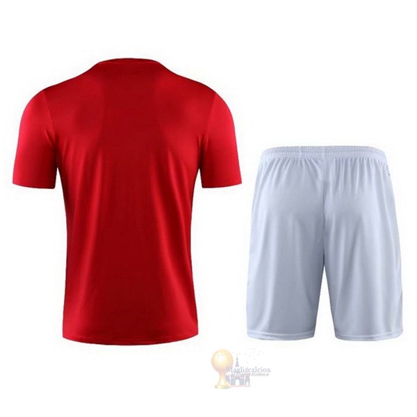 Calcio Maglie Formazione Set Completo Manchester United 2019 2020 Rosso Bianco