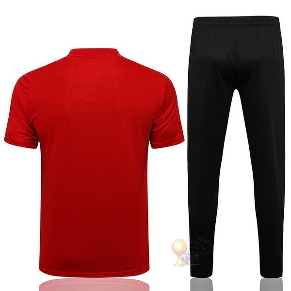 Calcio Maglie Formazione Set Completo Manchester United 2021 2022 Rosso