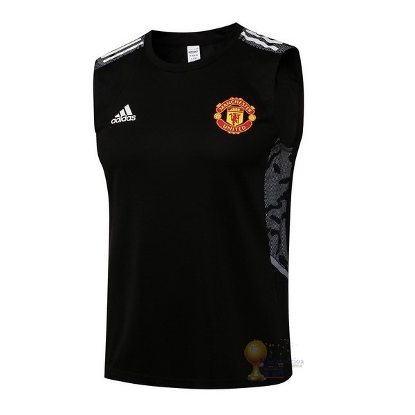 Calcio Maglie Formazione Sin Mangas Manchester United 2022 2023 Nero