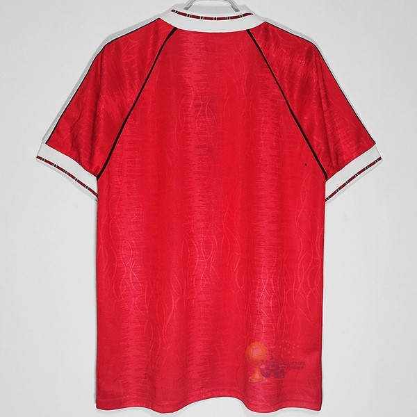 Calcio Maglie Home Maglia Manchester United Stile rétro 1991 1992 Rosso