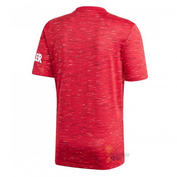 Calcio Maglie Home Maglia Manchester United Stile rétro 2020 2021 Rosso