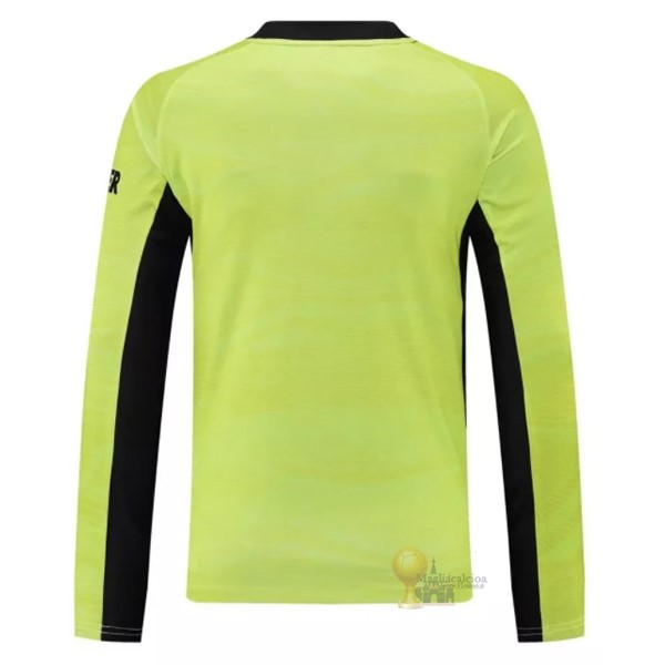 Calcio Maglie Home Manica lunga Portiere Manchester United 2021 2022 Verde