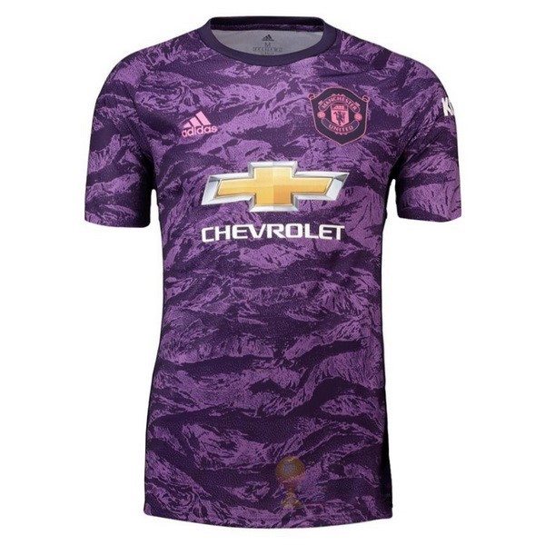 Calcio Maglie Maglia Portiere Manchester United 2019 2020 Purpureo