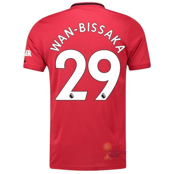 Calcio Maglie NO.29 Wan Bissaka Home Maglia Manchester United 2019 2020 Rosso