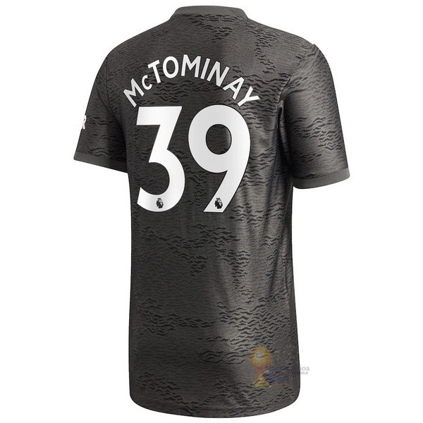 Calcio Maglie NO.39 McTominay Away Maglia Manchester United 2020 2021 Nero