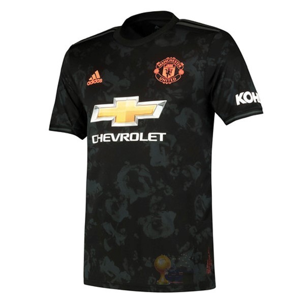 Calcio Maglie Terza Maglia Manchester United 2019 2020 Nero