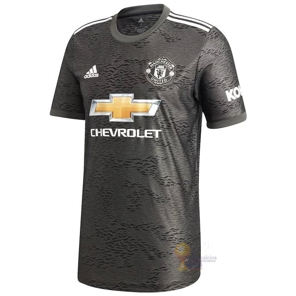 Calcio Maglie Thailandia Away Maglia Manchester United 2020 2021 Nero