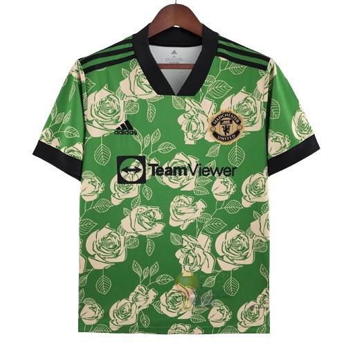 Calcio Maglie Thailandia speciale Maglia Manchester United 2022 2023 Verde