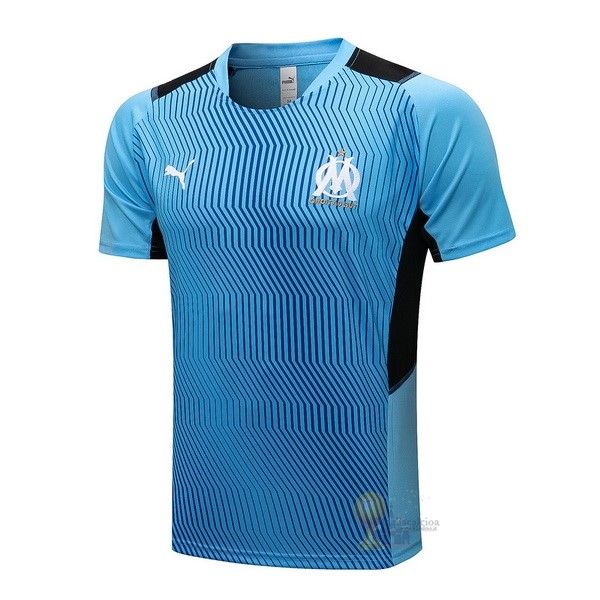 Calcio Maglie Formazione Marseille 2021 2022 Blu Nero