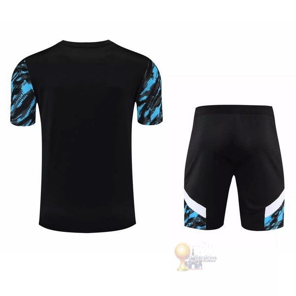 Calcio Maglie Formazione Set Completo Marseille 2021 2022 Blu