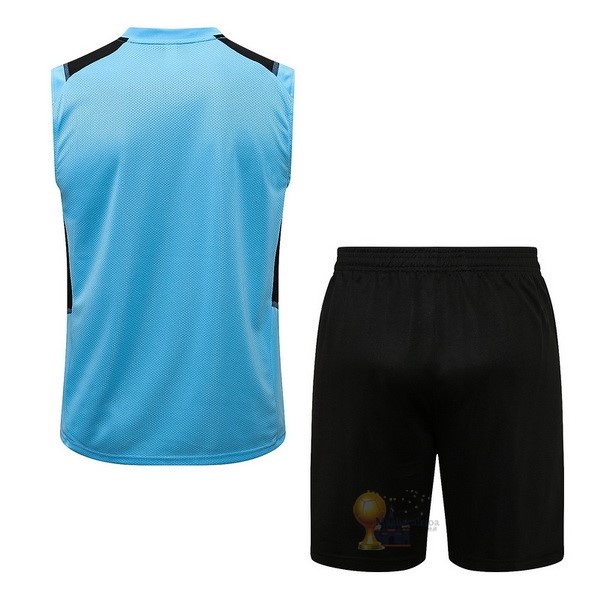 Calcio Maglie Formazione Sin Mangas Set Completo Marseille 2021 2022 Blu Nero