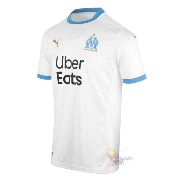 Calcio Maglie Home Maglia Marseille 2020 2021 Bianco