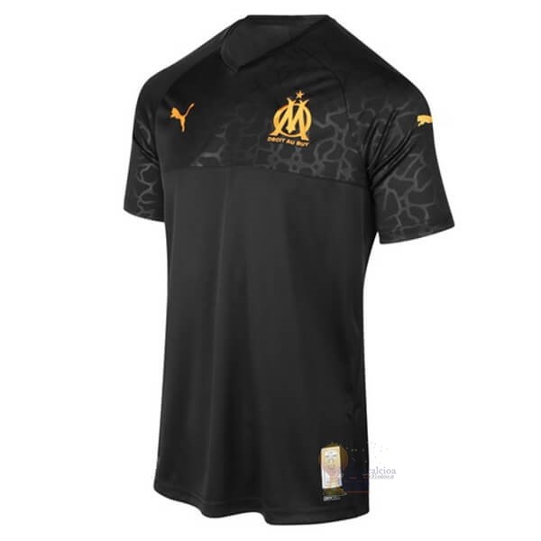 Calcio Maglie Terza Maglia Marseille 2019 2020 Nero