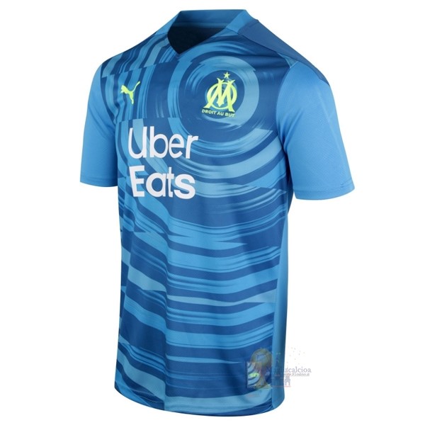 Calcio Maglie Terza Maglia Marseille 2020 2021 Blu