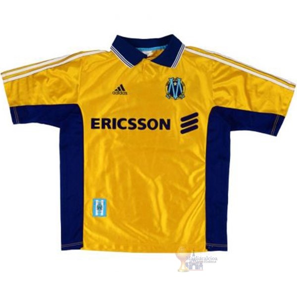Calcio Maglie Terza Maglia Marseille Stile rétro 1998 1999 Arancione