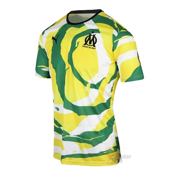 Calcio Maglie speciale Maglia Marseille 2021 2022 Giallo Verde