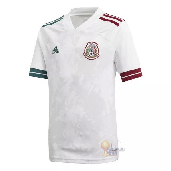 Calcio Maglie Away Maglia Messico 2020 Bianco
