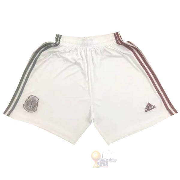 Calcio Maglie Away Pantaloni Messico 2020 Bianco