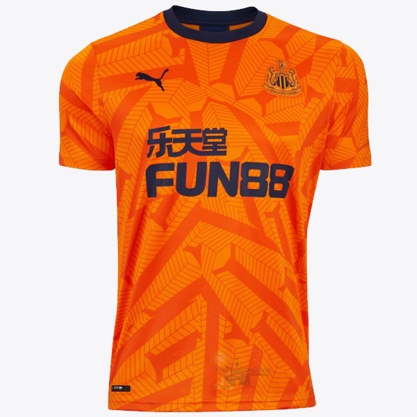 Calcio Maglie Terza Maglia Newcastle United 2019 2020 Oroange