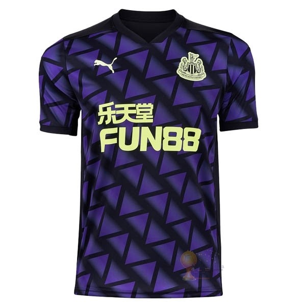 Calcio Maglie Terza Maglia Newcastle United 2020 2021 Purpureo