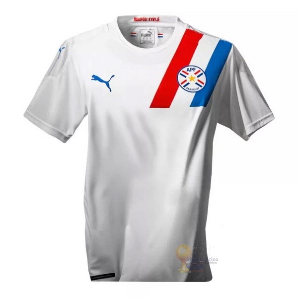 Calcio Maglie Segunda Camiseta Paraguay 2020 Bianco