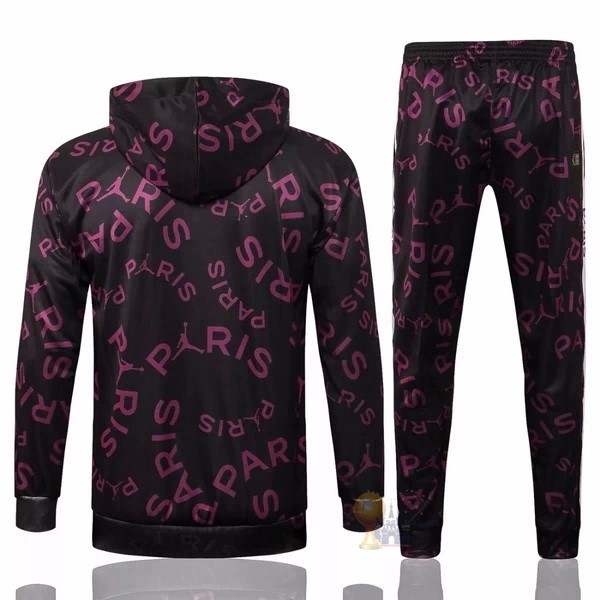 Calcio Maglie Felpa Cappuccio Paris Saint Germain 2021 2022 I Borgogna