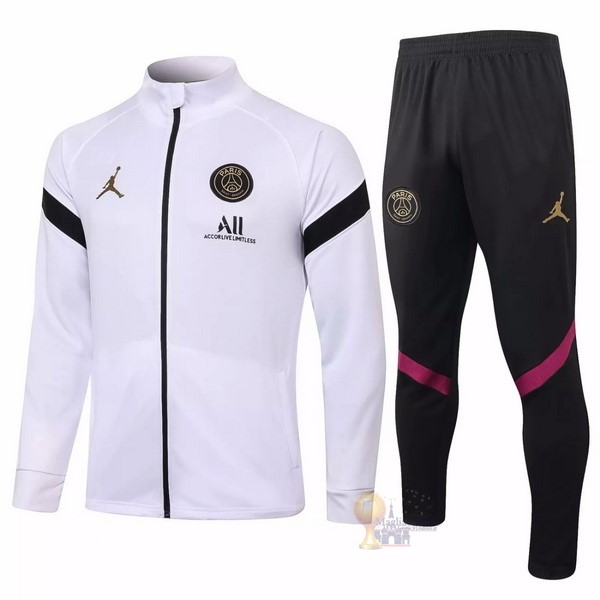 Calcio Maglie Giacca Paris Saint Germain 2020 2021 Bianco Nero Rosso