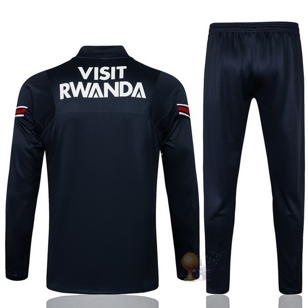 Calcio Maglie Giacca Paris Saint Germain 2021 2022 Blu Navy I Rosso