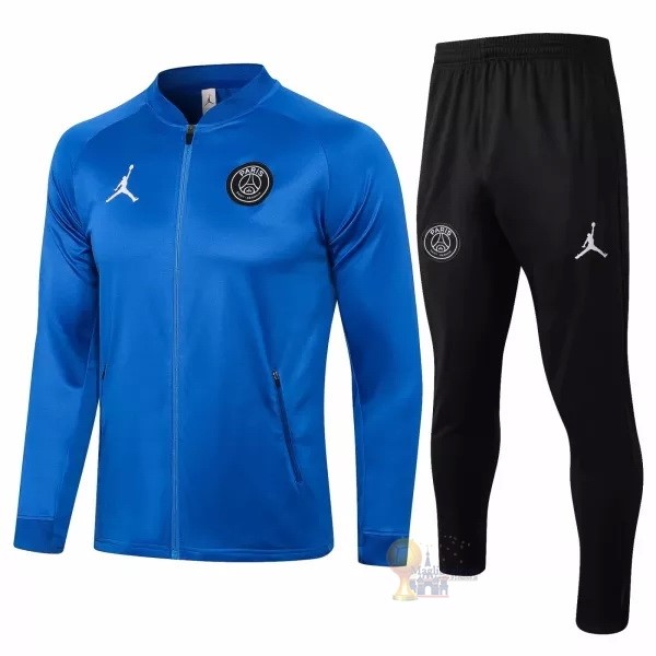 Calcio Maglie Giacca Paris Saint Germain 2021 2022 Blu Nero