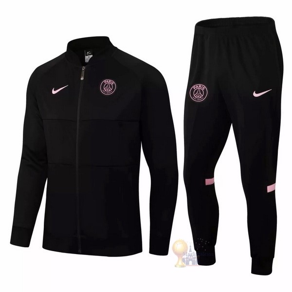 Calcio Maglie Giacca Paris Saint Germain 2021 2022 Nero