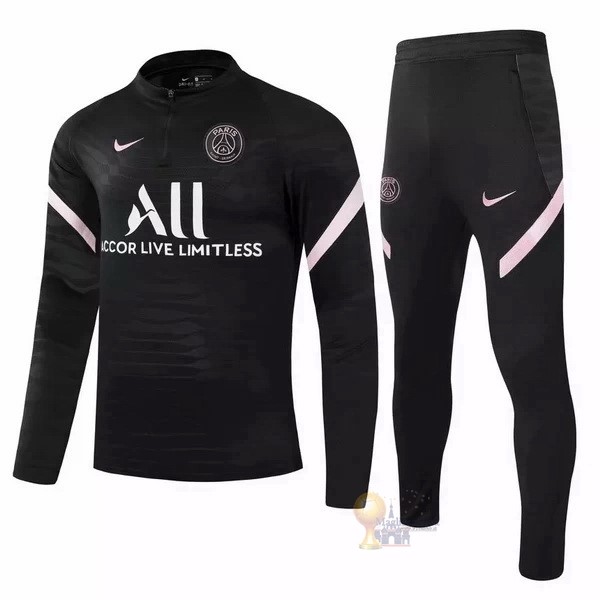 Calcio Maglie Giacca Paris Saint Germain 2021 2022 Rosa Nero