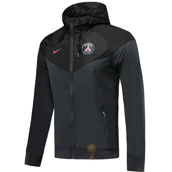 Calcio Maglie Giacca a vento Paris Saint Germain 2019 2020 Nero