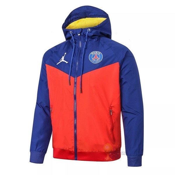 Calcio Maglie Giacca a vento Paris Saint Germain 2020 2021 Blu Rosso