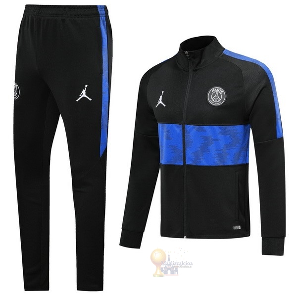 Calcio Maglie Tuta Presentazione Paris Saint Germain 2019 2020 Blu Nero