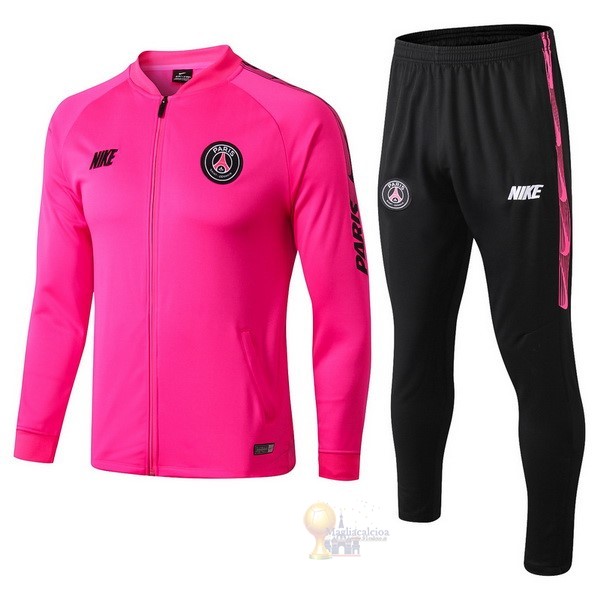 Calcio Maglie Tuta Presentazione Paris Saint Germain 2019 2020 Rosa Nero