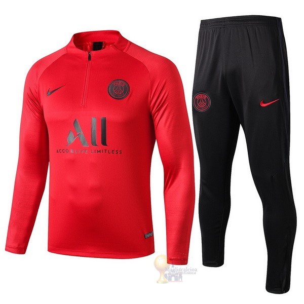 Calcio Maglie Tuta Presentazione Paris Saint Germain 2019 2020 Rosso
