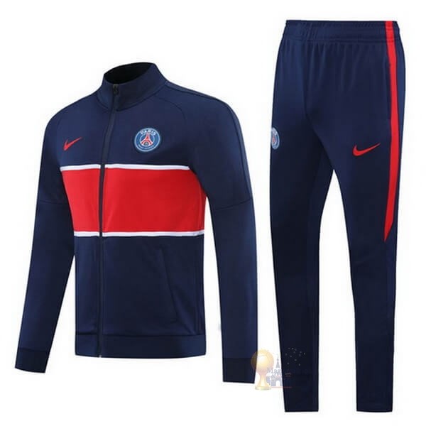 Calcio Maglie Tuta Presentazione Paris Saint Germain 2020 2021 Rosso Nero