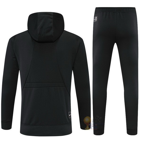 Calcio Maglie Chaqueta Con Capucha Bambino Paris Saint Germain 2022 2023 Nero