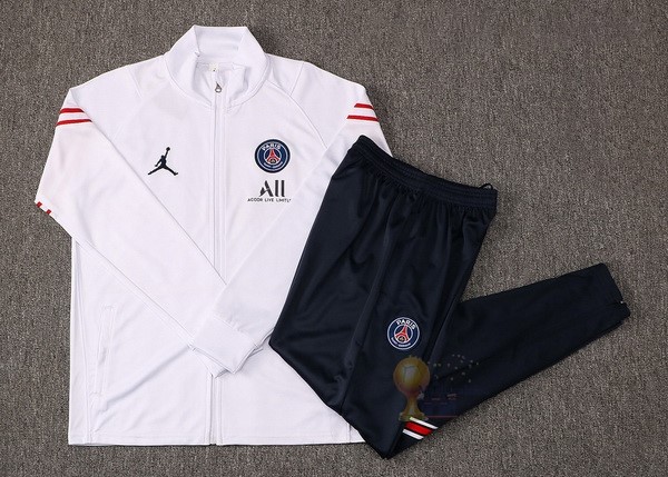 Calcio Maglie Giacca Bambino Paris Saint Germain 2021 2022 I Bianco Nero