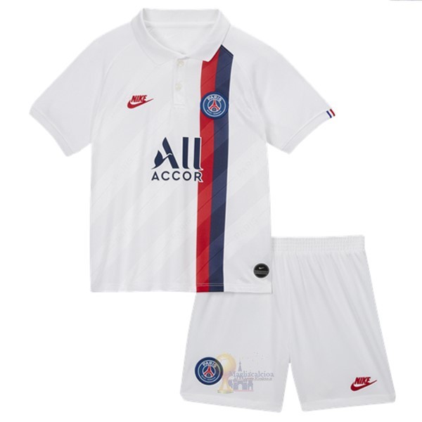 Calcio Maglie Terza Conjunto De Bambino Paris Saint Germain 2019 2020 Bianco (2)