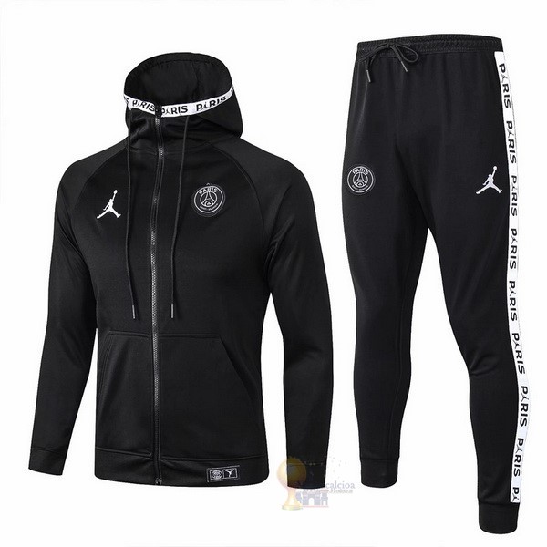 Calcio Maglie Tuta Presentazione Bambino Paris Saint Germain 2019 2020 Nero