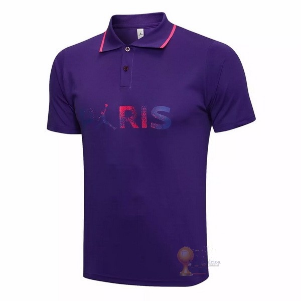 Calcio Maglie Polo Paris Saint Germain 2021 2022 Purpureo