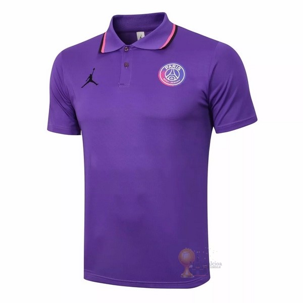 Calcio Maglie Polo Paris Saint Germain 2021 2022 Purpureo Luce