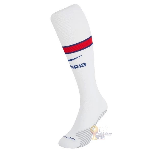 Calcio Maglie Away Calzettoni Paris Saint Germain 2020 2021 Bianco