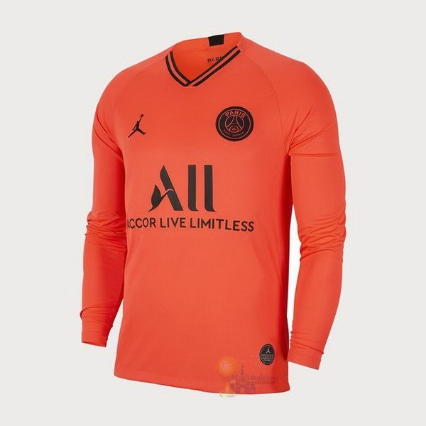 Calcio Maglie Away Manica lunga Paris Saint Germain 2019 2020 Oroange
